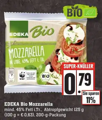 Edeka Neukauf Edeka Bio Mozzarella 200g Angebot