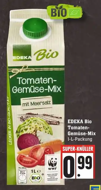 Edeka Neukauf Edeka Bio Tomaten Gemüse Mix 1L Angebot