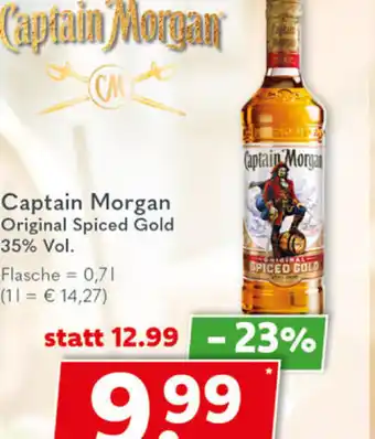 Getränkeland Captain Morgan Original Spiced Gold 700ml Angebot