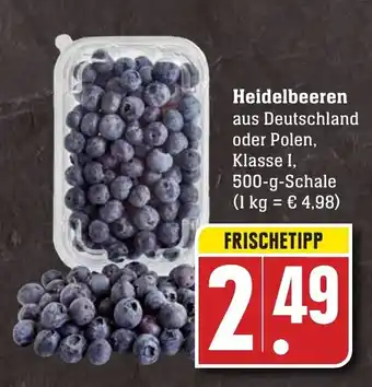 Edeka Neukauf Heidelbeeren 500g Angebot