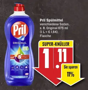 Edeka Neukauf Pril Spülmittel 675ml Angebot