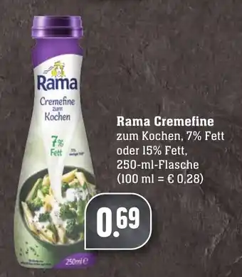 Edeka Neukauf Rama Cremefine 250 ml Angebot