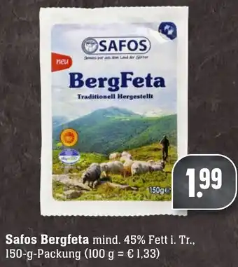 Edeka Neukauf Safos Bergfeta 150g Angebot