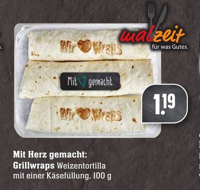 Grillwraps 100g Angebot bei Edeka Neukauf
