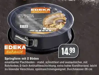 Edeka Neukauf Edeka zuhause Springform mit 2 Böden Angebot