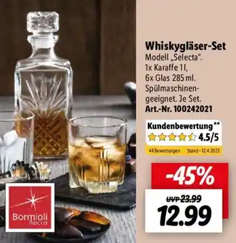 Lidl Bormioli Rocco hiskygläser-Set Angebot