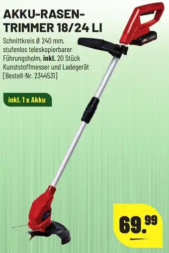 Leitermann Baumarkt AKKU-RASENTRIMMER 18/24 LI Angebot