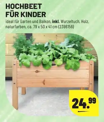 Leitermann Baumarkt HOCHBEET FÜR KINDER Angebot