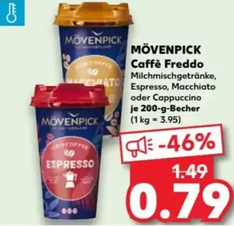 Kaufland MÖVENPICK Caffè Freddo 200-g-Becher Angebot