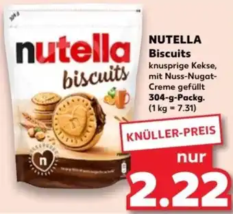 Kaufland NUTELLA Biscuits 304 g Packg. Angebot