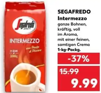 Kaufland SEGAFREDO Intermezzo 1-kg-Packg. Angebot