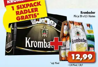 Lösch Depot Krombacher Pils 20X0,5L Angebot