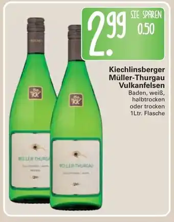 WEZ Kiechlinsberger Müller Thurgau Vulkanfelsen 1L Angebot