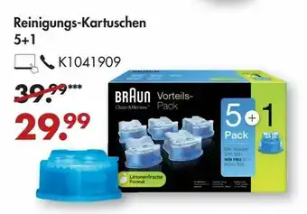 Galeria Reinigungs Kartuschen 5+1 Angebot