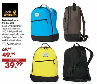 Galeria Jack Wolfskin Freizeitrucksack Angebot