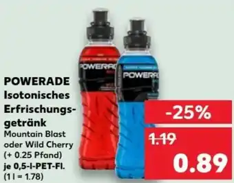 Kaufland POWERADE Isotonisches Erfrischungsgetränk 0,5 L Angebot