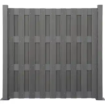 OBI Sichtschutzzaun-element wpc anthrazit 180 cm x 180 cm Angebot