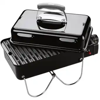 OBI Weber gasgrill go-anywhere 1 brenner schwarz Angebot