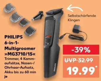 Kaufland PHILIPS Multigroomer >>MG3710/15<< Angebot