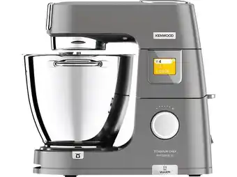 MediaMarkt Kenwood titanium chef patissier xl kwl90.124si küchenmaschine silber (rührschüsselkapazität: 7 liter, 1400 watt) Angebot