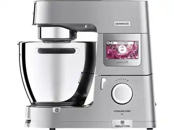 MediaMarkt Kenwood cooking chef xl kcl95.424si küchenmaschine mit kochfunktion silber (rührschüsselkapazität: 6,7 liter, 1500 watt) Angebot