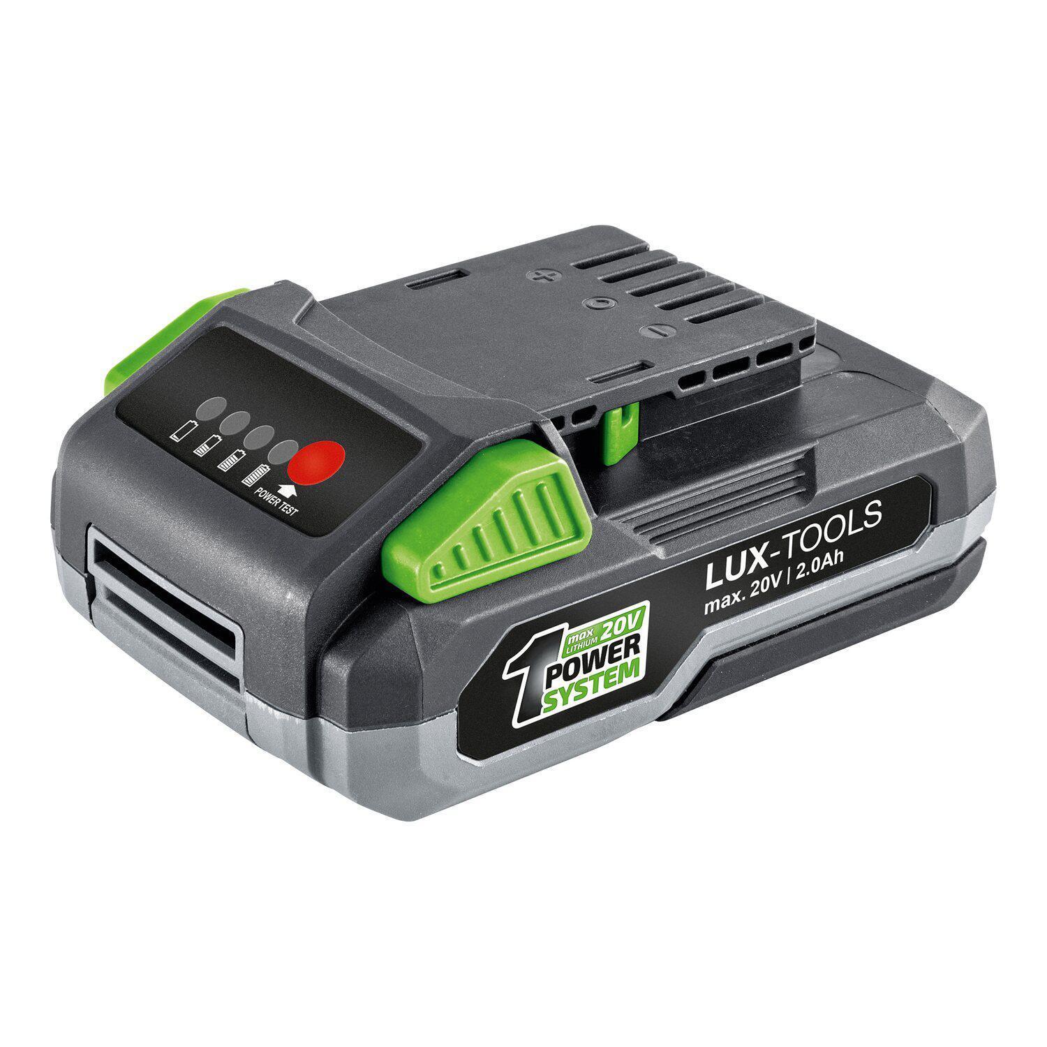 OBI Lux 20 v li-ion akku 1 powersystem 2 ah Angebot