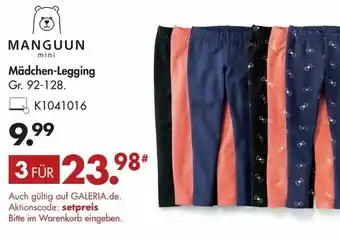 Galeria Manguun Mädchen Legging Angebot