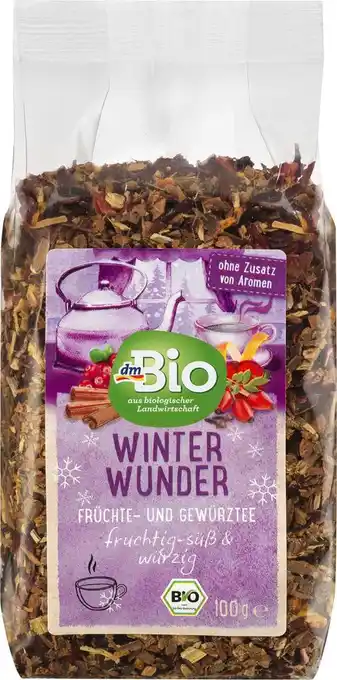 dm drogerie Dmbio früchte- & gewürztee winter wunder, lose Angebot