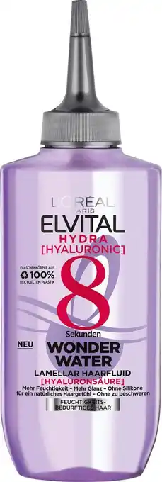 dm drogerie L'oréal paris elvital haarfluid hydra [hyaluronic] wonder water Angebot