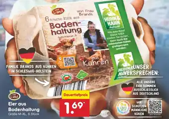 Netto Marken-Discount vom Land Eier aus Bodenhaltung Angebot