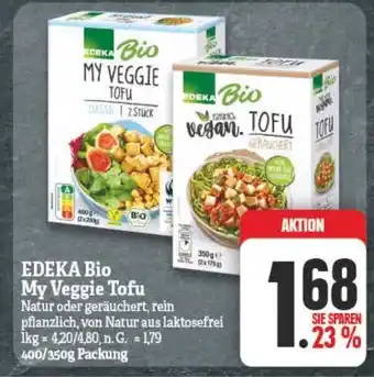 NP Discount EDEKA Bio My Veggie Tofu 400/350g Angebot