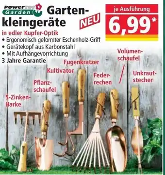 Norma PowerTec Garden Gartenkleingeräte Angebot