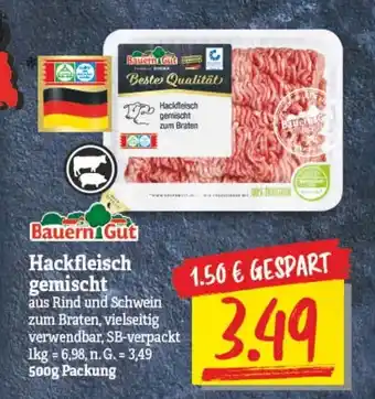 NP Discount Bauern Gut Hackfleisch gemischt 500g Angebot