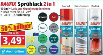 Norma BAUFIX Sprühlack 2 in 1, 400 ml Angebot