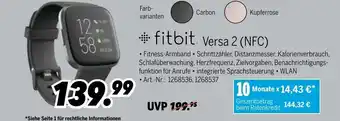 MEDIMAX Fitbit Versa 2 (NFC) Angebot