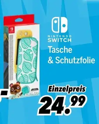 MEDIMAX Nintendo Switch Tasche & Schutzfolie Angebot