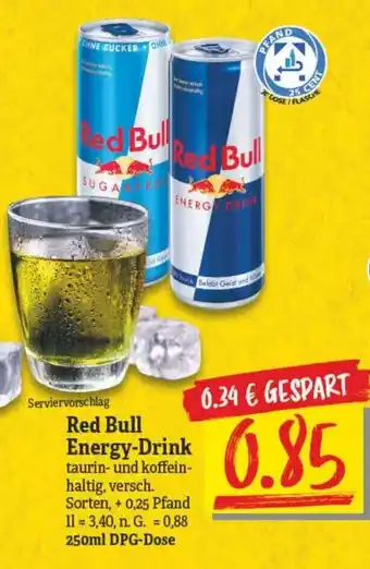 NP Discount Red Bull Energy-Drink 250ml Angebot