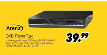 MEDIMAX Arena DVD Player Tigo Angebot