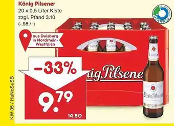 Netto Marken-Discount König Pilsener Angebot