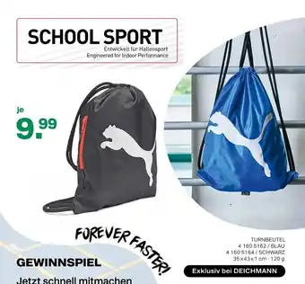 Deichmann Turnbeutel Angebot