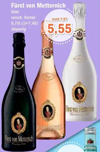 Aktiv Irma Fürst von Metternich Sekt 0,75 L Angebot