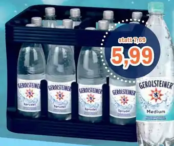 Aktiv Irma Gerolsteiner Natürliches Mineralwasser 12x1 L Angebot