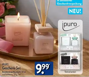 Aldi Nord IPURO Geschenk-Set Angebot