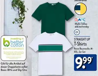 Aldi Nord STRAIGHT UP T-Shirts Angebot