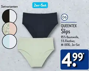 Aldi Nord QUEENTEX Slips Angebot