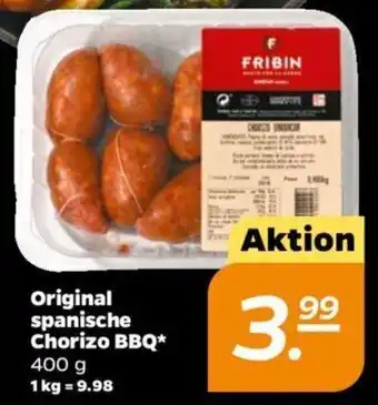 NETTO Original spanische Chorizo BBQ* 400 g Angebot