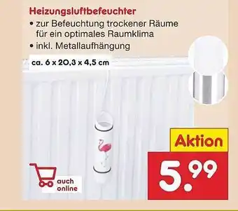 Netto Marken-Discount Heizungsluftbefeuchter Angebot