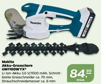 NETTO Makita Akku-Grasschere UM110DWYX* Angebot