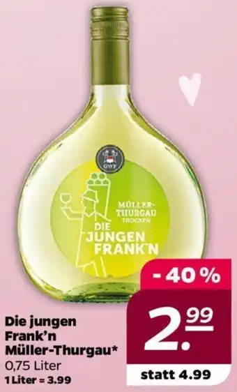 NETTO Die jungen Frank'n Müller-Thurgau* 0,75 Liter Angebot