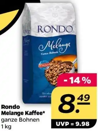 NETTO Rondo Melange Kaffee* 1 kg Angebot